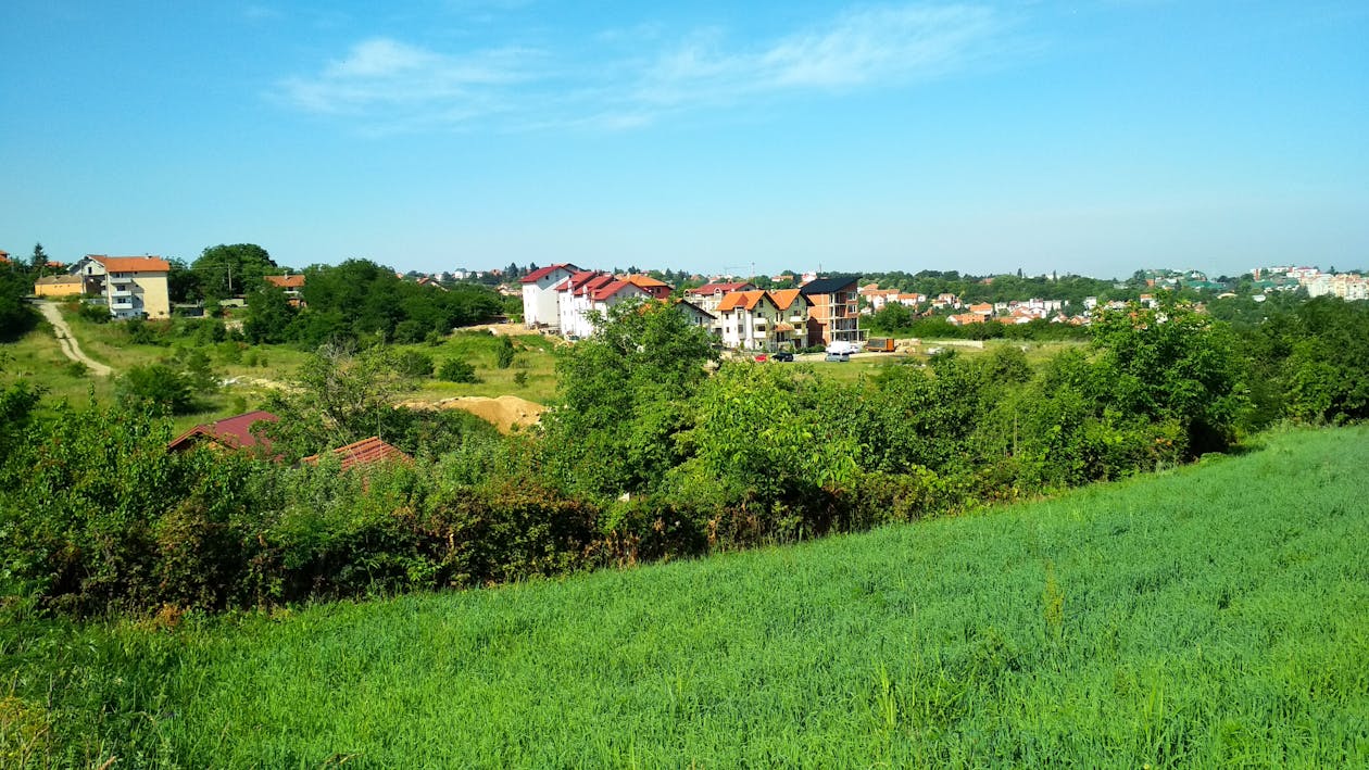Free stock photo of country house, green, serbia Stock Photo