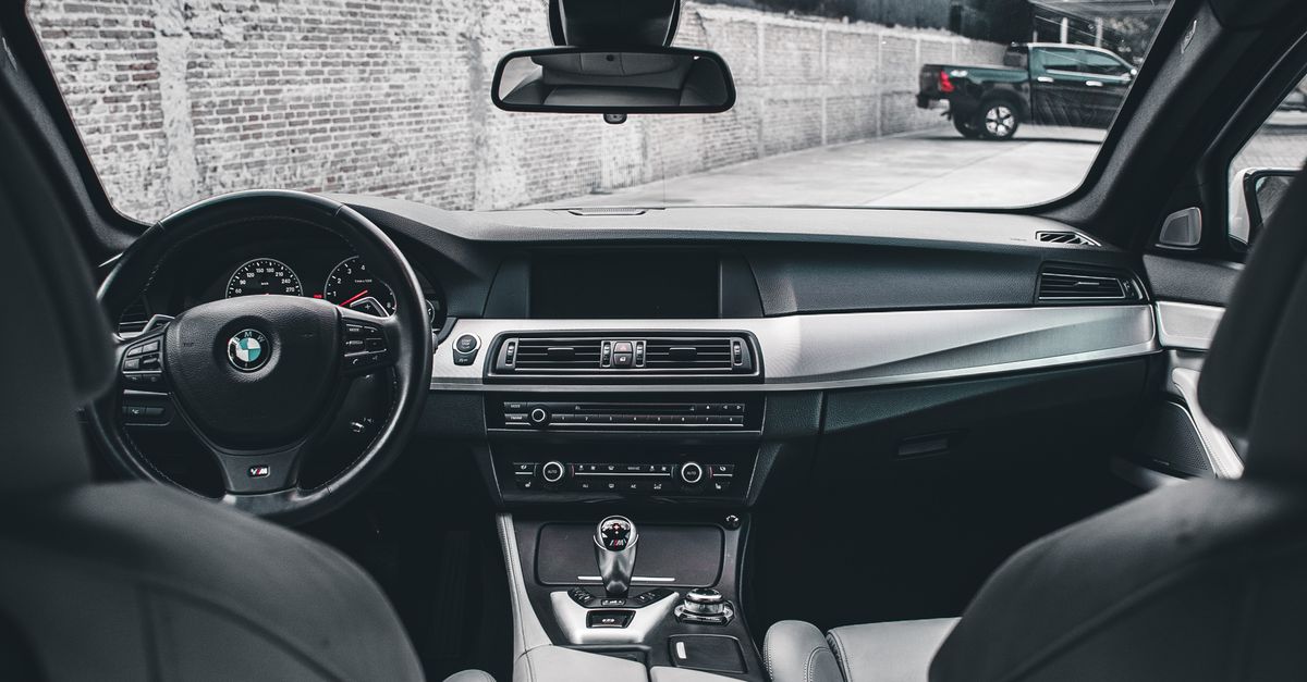 Inside of Modern Car · Free Stock Photo