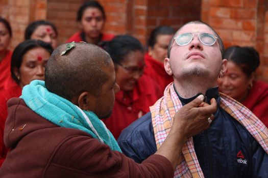 Devotees of Sankhu Madhav Narayan 