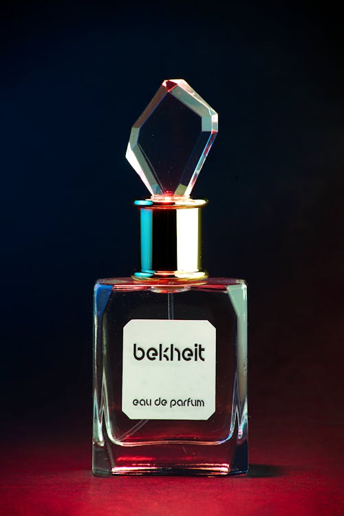 Close Up Shot of a Perfume Bottle