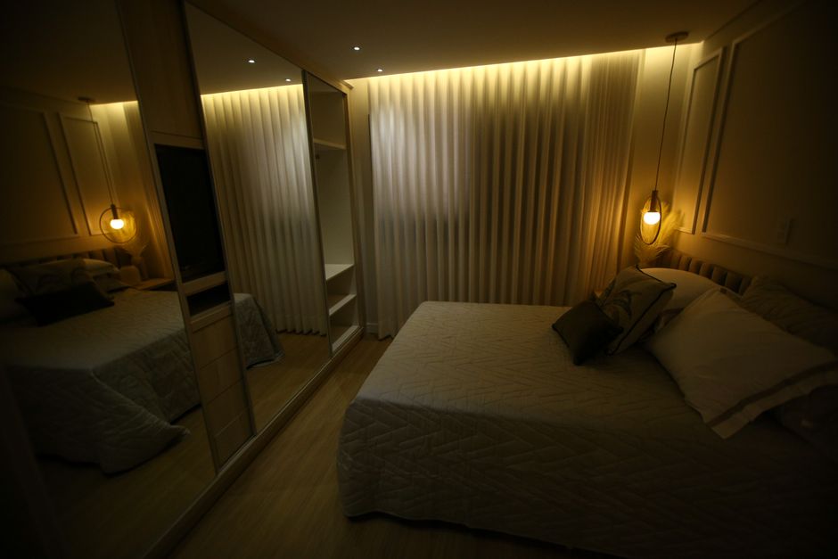como fazer iluminação indireta no quarto