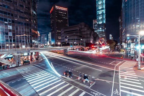 Motorcycles on the Road