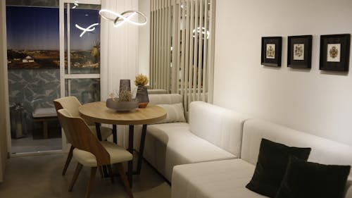 Modern Interior Design of Apartment Living Room
