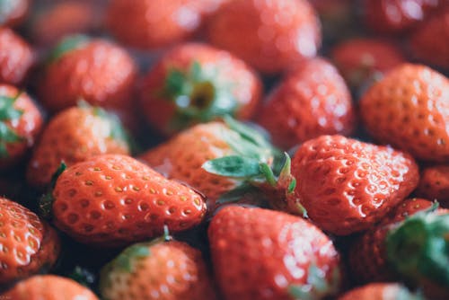 Full Shot of Fresh Strawberries