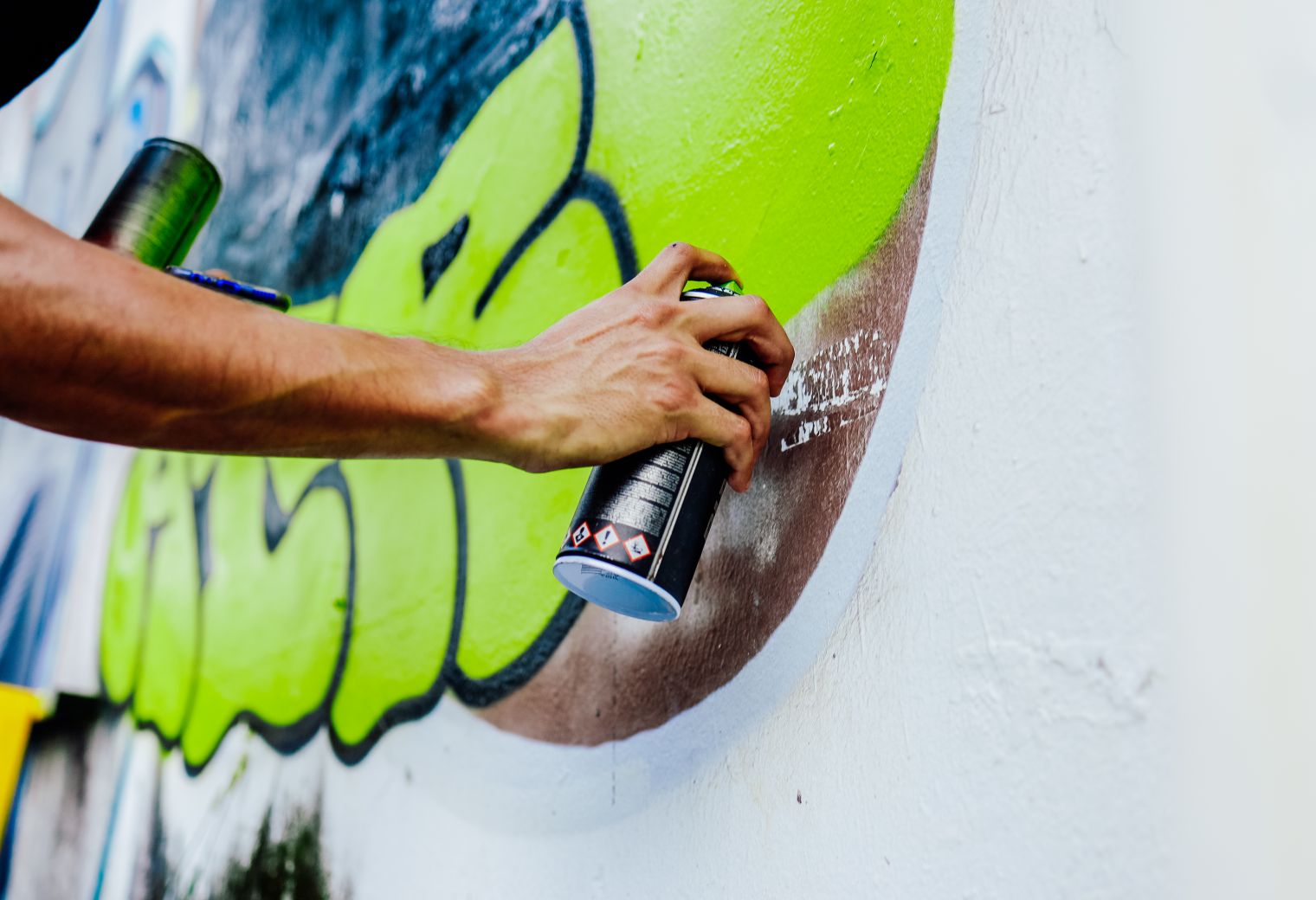 Painters and Decorators in Lewisham — a decorator at work mid-project