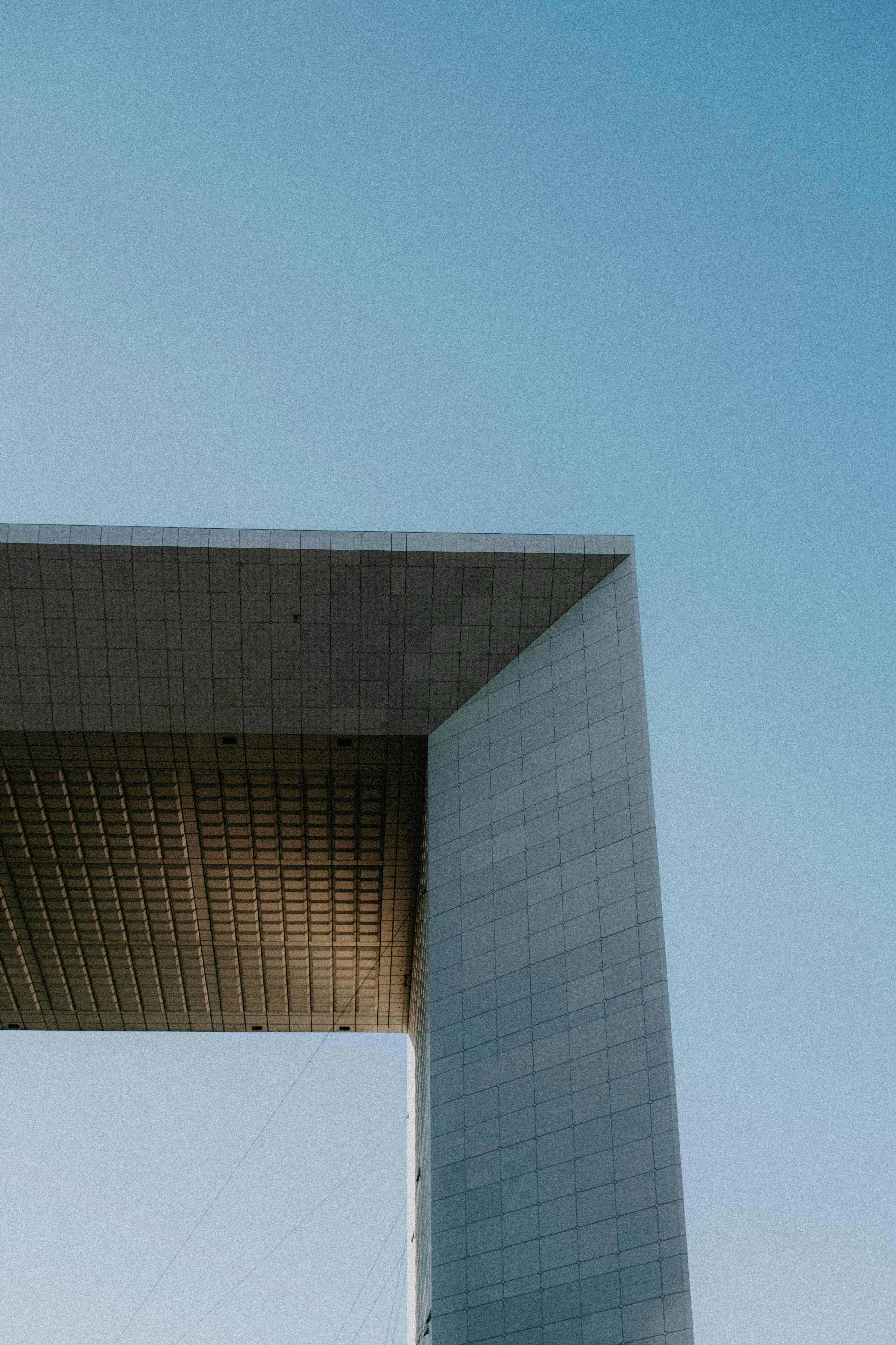 La Grande Arche in the Business District of La Defense Paris