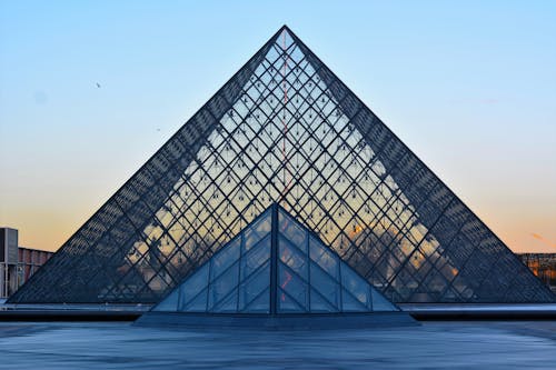 The Famous Louvre Museum in Paris