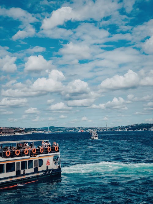 Kostenloses Stock Foto zu entspannung, kreuzfahrtschiff, küste