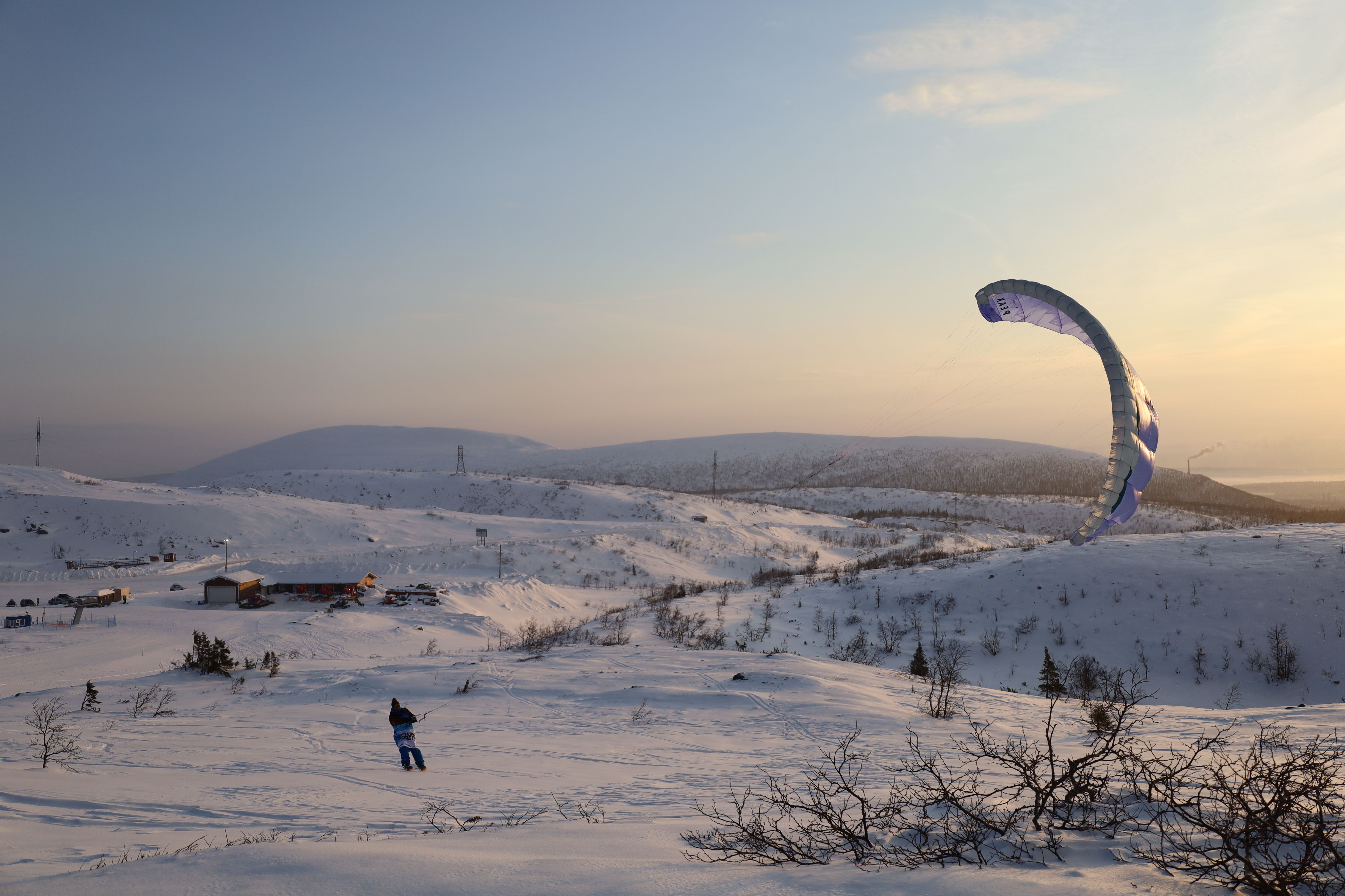Snowkite Kurs Mittelgebirge