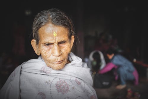Free Photo of an Elderly Woman Stock Photo