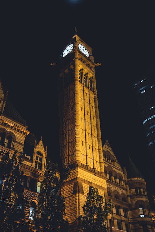 Toronto Old City Hall During Night Time 