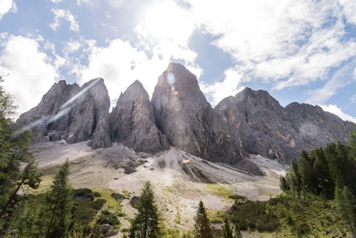 mountain peaks