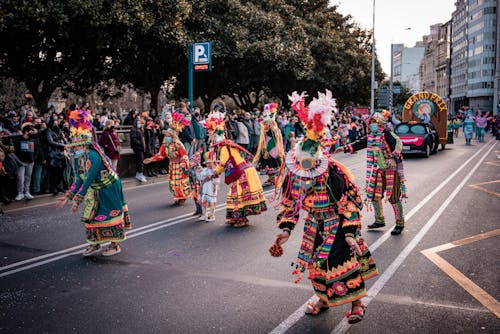 People Parading on the Street