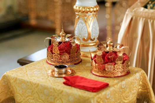 Crowns on Table