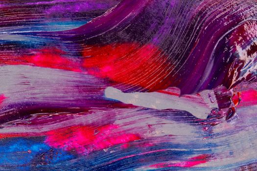 Dynamic acrylic abstract art featuring vibrant colors and textured waves for creative backgrounds.