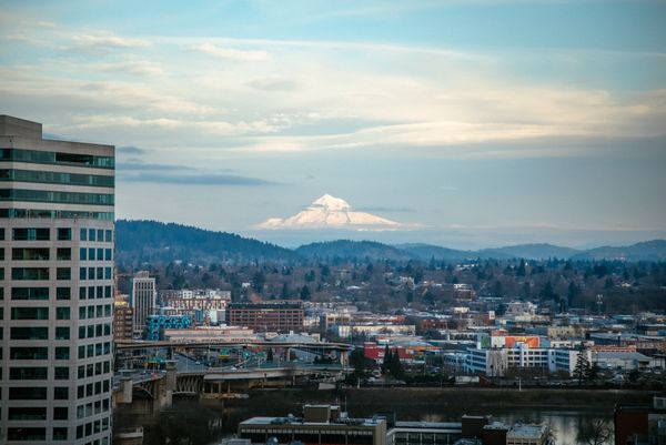 Portland landscape photographed by Josh Hild on Pexels