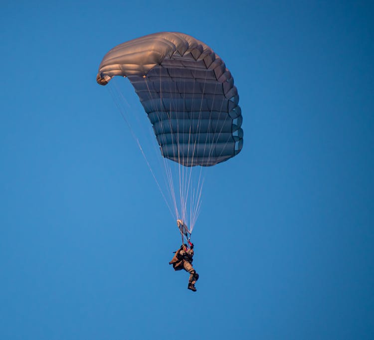 Person Parachute Jumping