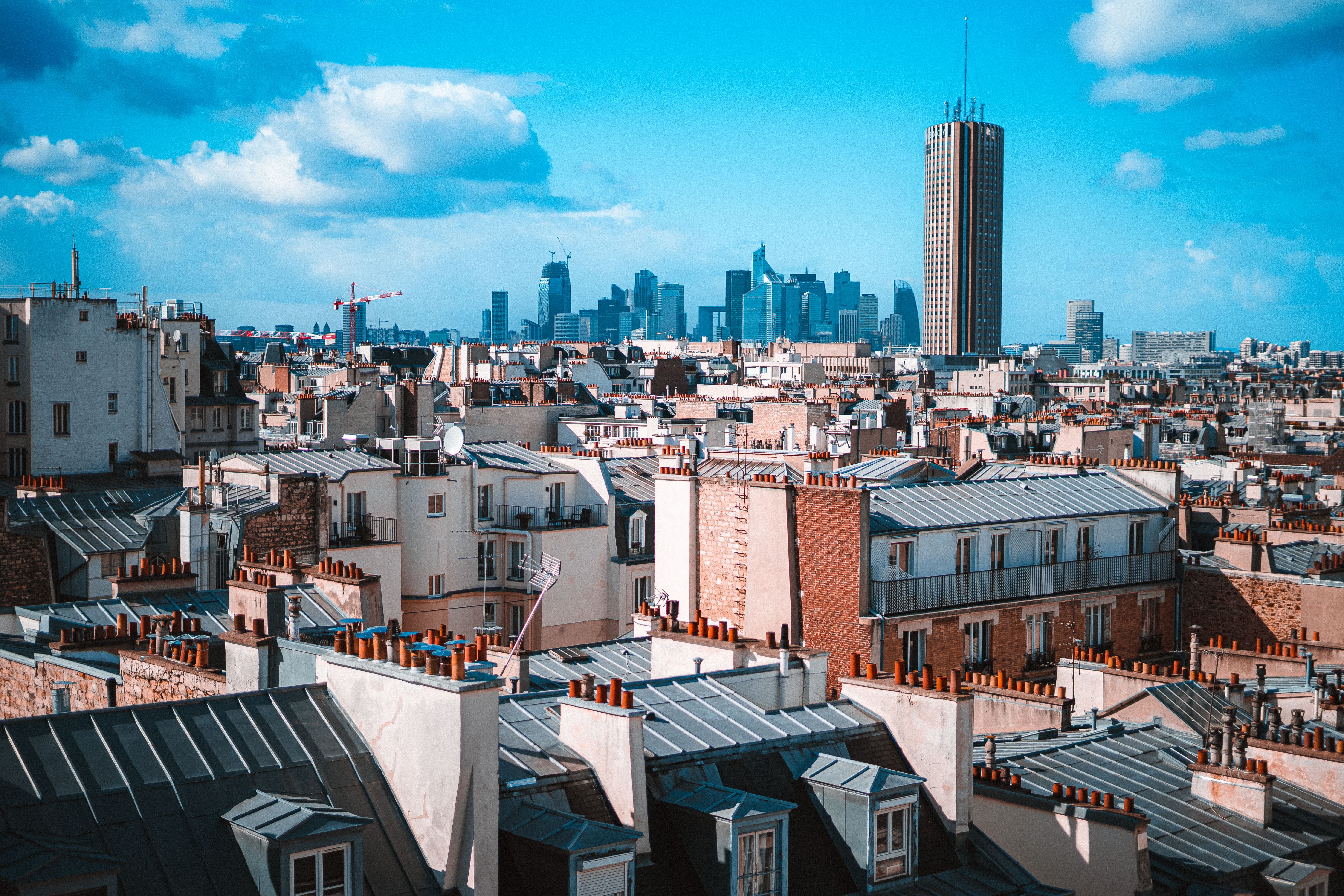 City With High Rise Buildings Under Blue Sky · Free Stock Photo