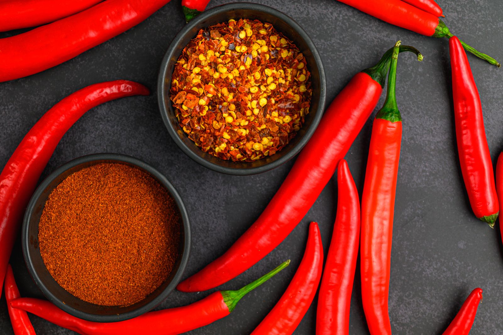 Chillies and spice paint by numbers