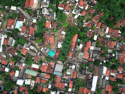 Fotobanka s bezplatnými fotkami na tému domy, Indonézia, kampong