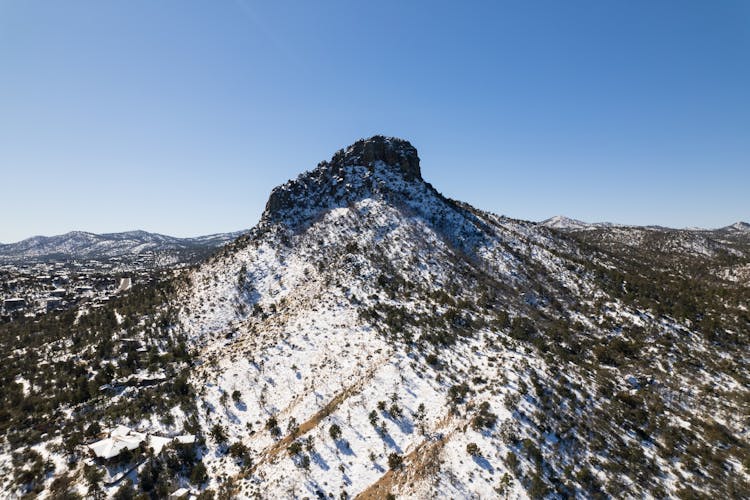 Thumb's Butte In Arizona