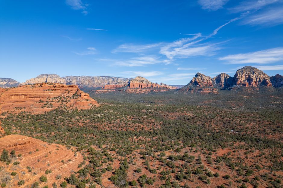 Ultimate Secret Wilderness (45+ Mile) - Sedona Helicopter Tour Review: The Ultimate Red Rock Adventure Review 2026 - Explore the stunning red rock formations under a vibrant blue sky in Sedona, Arizona.