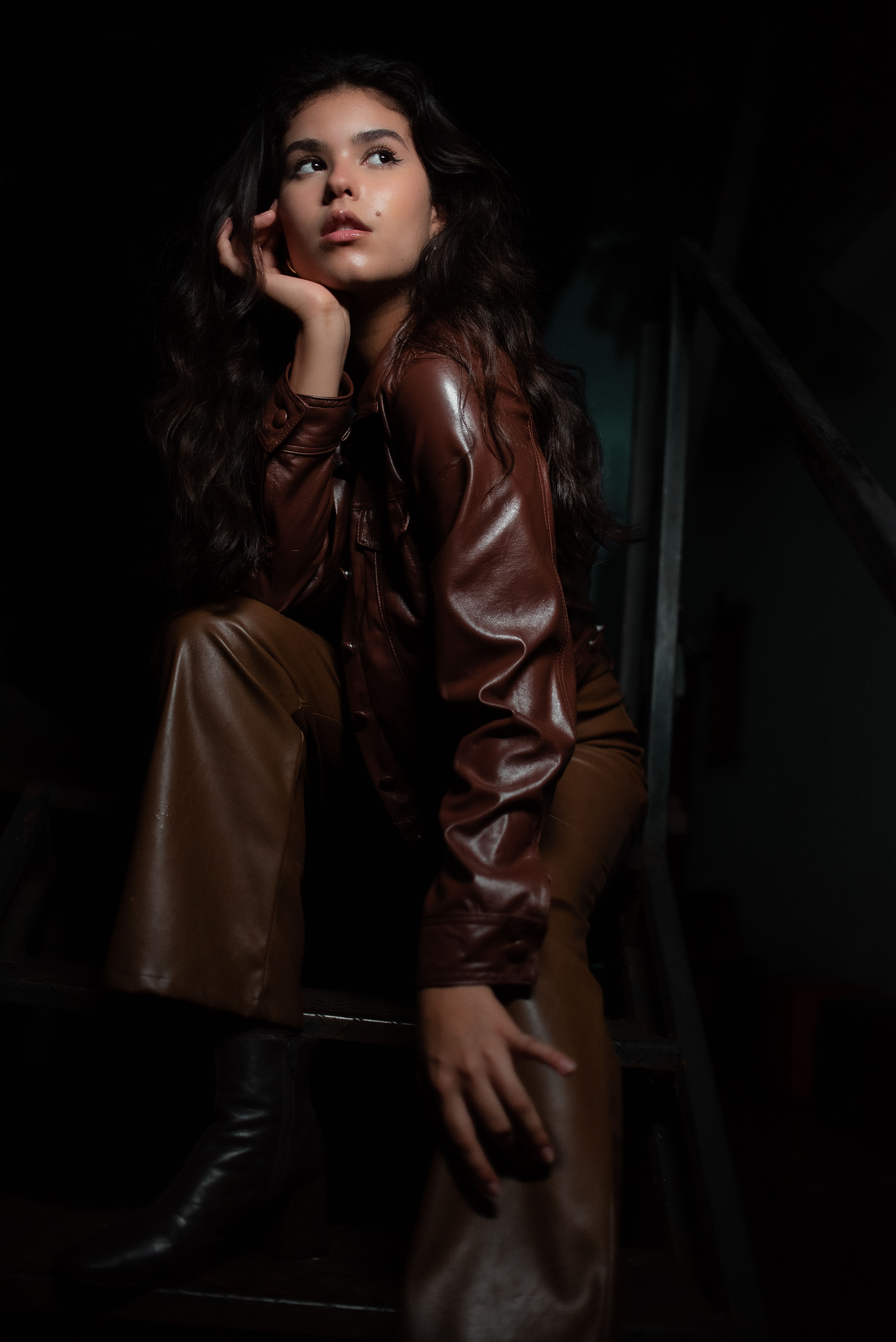 Dark Brown Leather Jacket