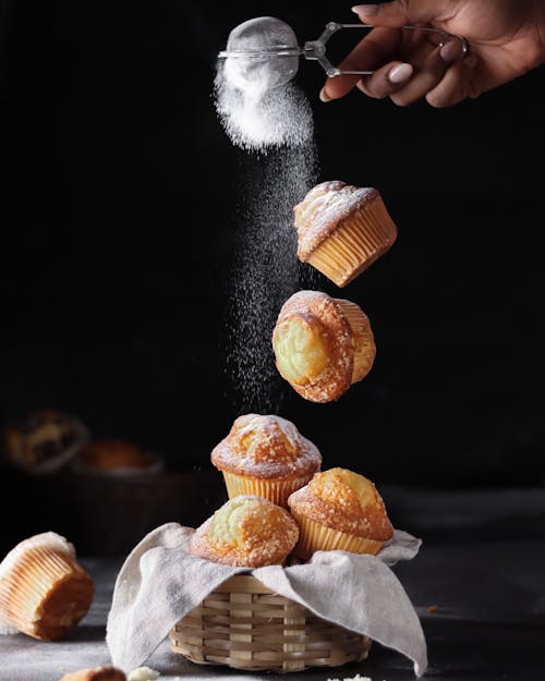 Foto profissional grátis de agradável, alimento, bolos