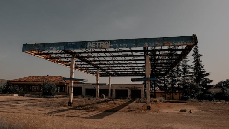 An Abandoned Gas Station