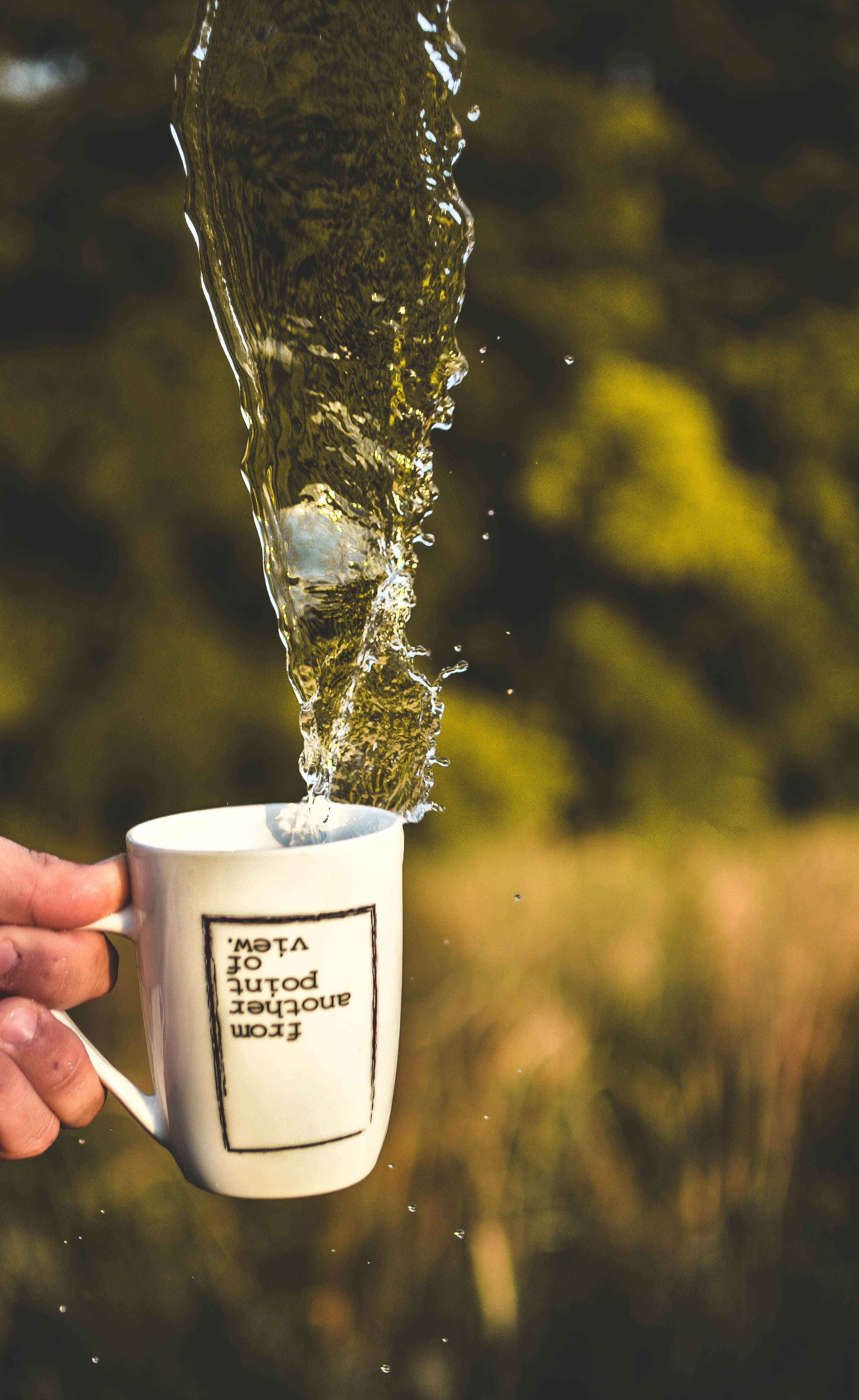 Time Lapse Photography Of Water In Cup · Free Stock Photo