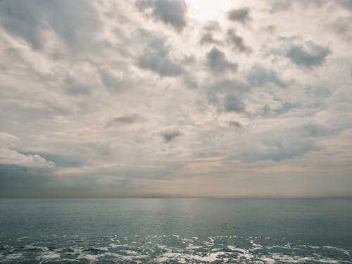 曇り, 海, 海洋の無料の写真素材