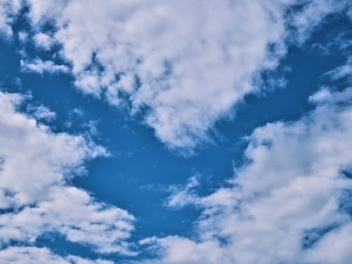 Gratis Fotos de stock gratuitas de blanco, cielo, cielo azul Foto de stock