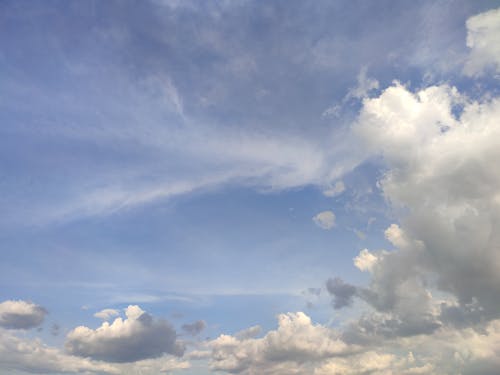 Ingyenes stockfotó felhőzet, időjárás, kék ég témában