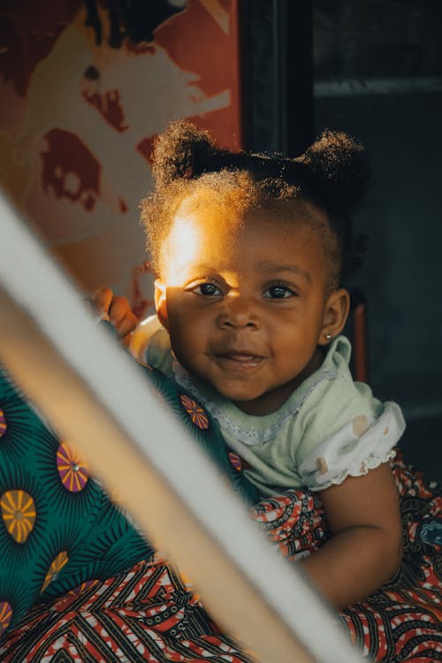 Free stock photo of african american baby, african girl, baby Stock Photo