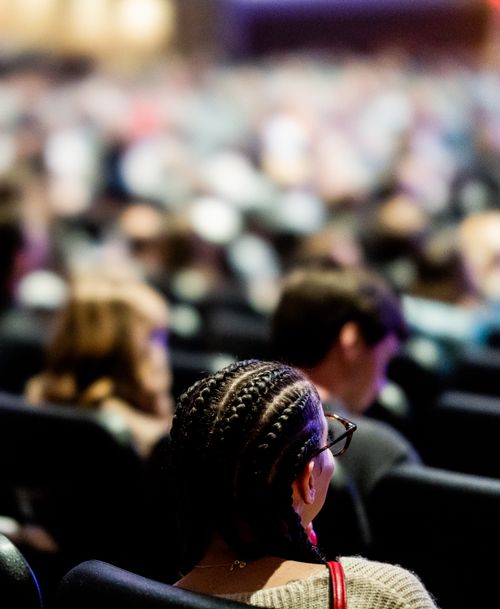 Audience Sitting in Chairs · Free Stock Photo