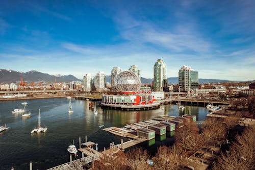 Vancouver'da Bilim Dünyasından Drone çekimi
