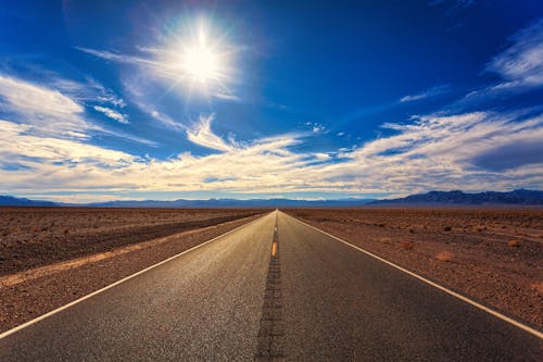 Fotografía De Carreteras Sinuosas