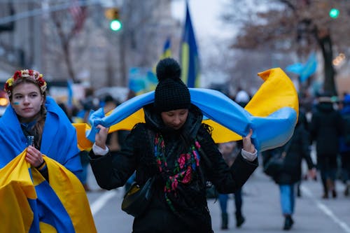 Foto d'estoc gratuïta de acte electoral, bandera, carrer