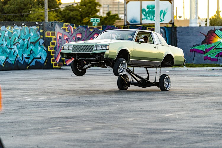 Modified Classic Sedan Car 