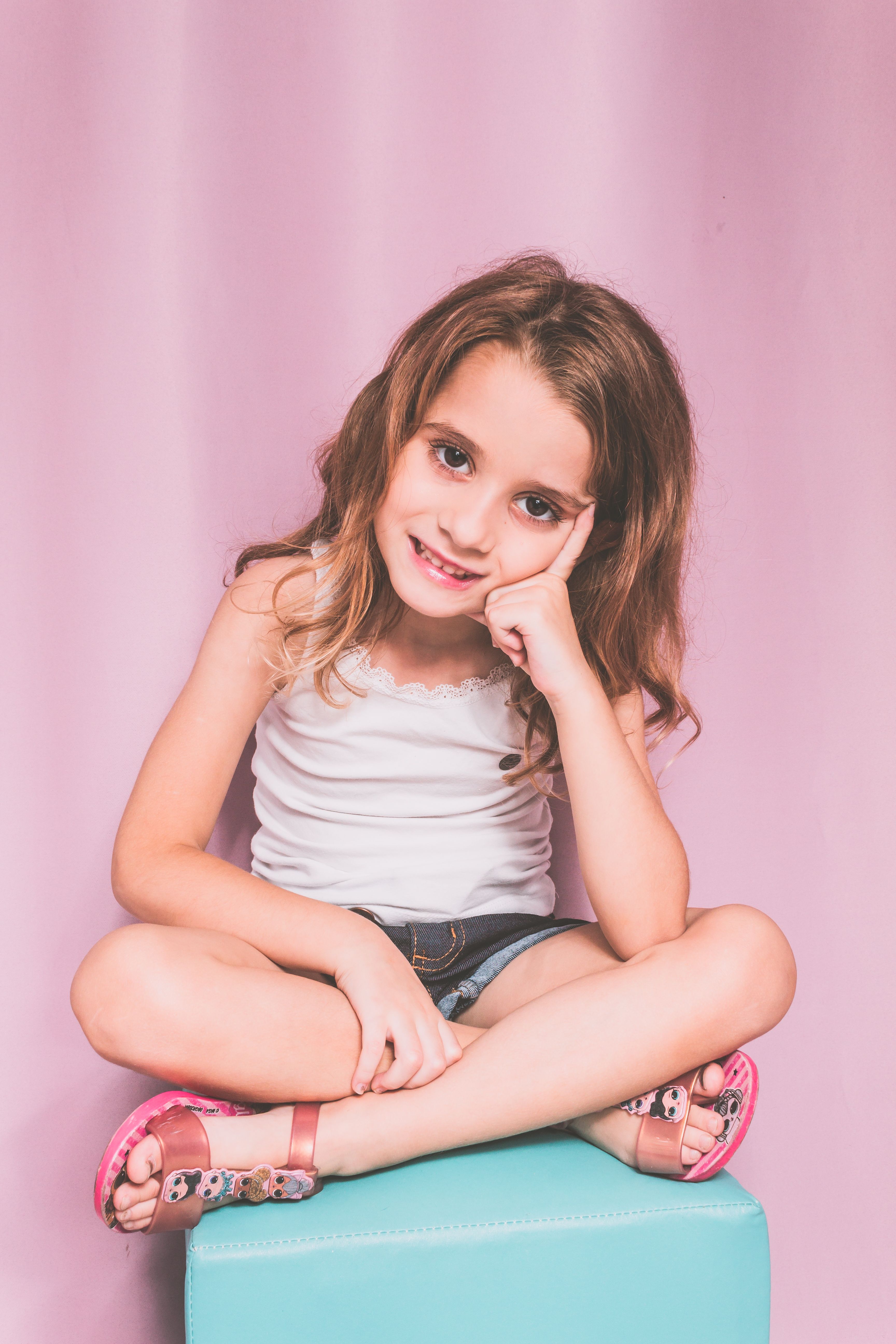 A Pretty Girl Wearing a Tiara · Free Stock Photo