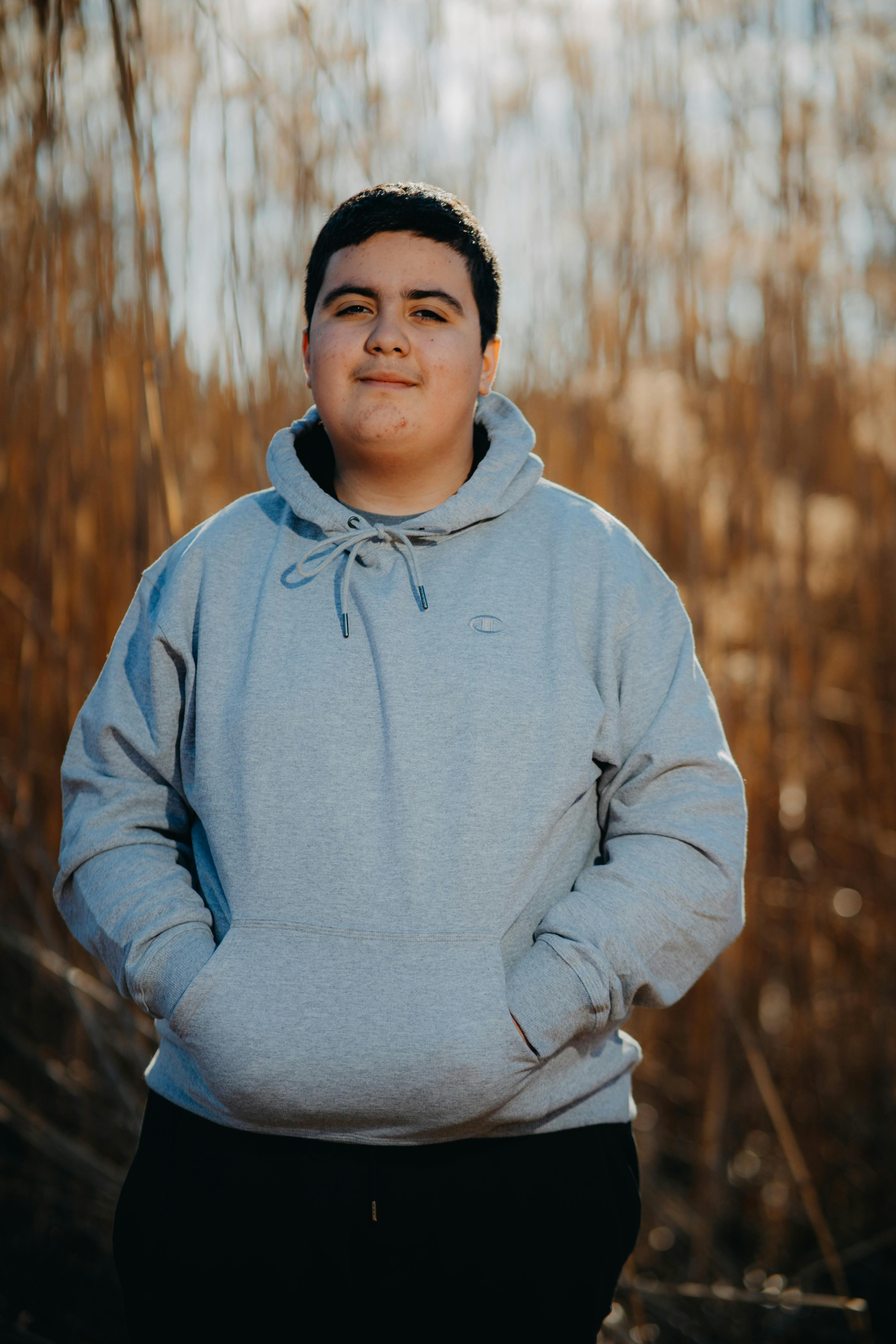 A Man in Gray Hoodie · Free Stock Photo