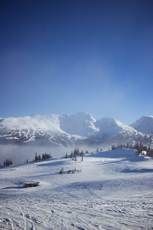 Mountains and Hills under Snow