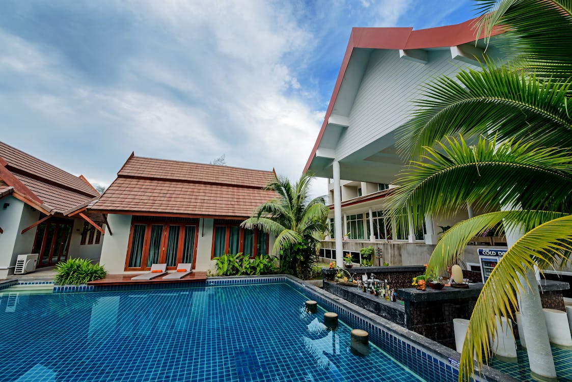 Swimming Pool Near Villas