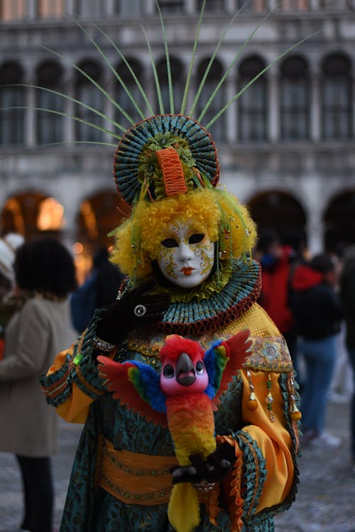 Gratis Immagine gratuita di carnevale di venezia, celebrazione, costume Foto a disposizione