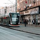 Free stock photo of bus, cable car, car