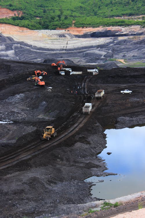 Machinery Working in Mine