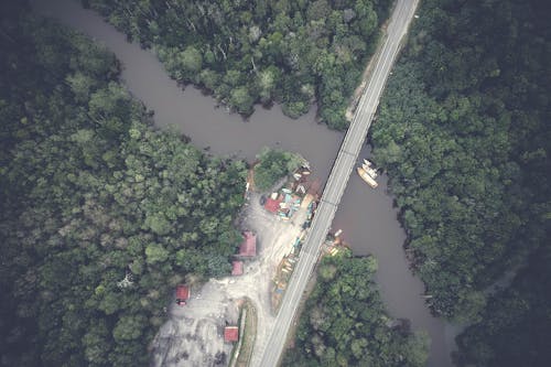 Aerial View of Google Map