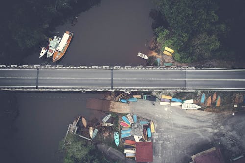 Vue Aérienne Du Pont