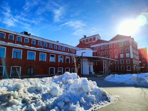 Free stock photo of architecture, winter