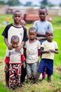Boy in White Crew Neck T-shirt Standing Beside Girl in White T-shirt